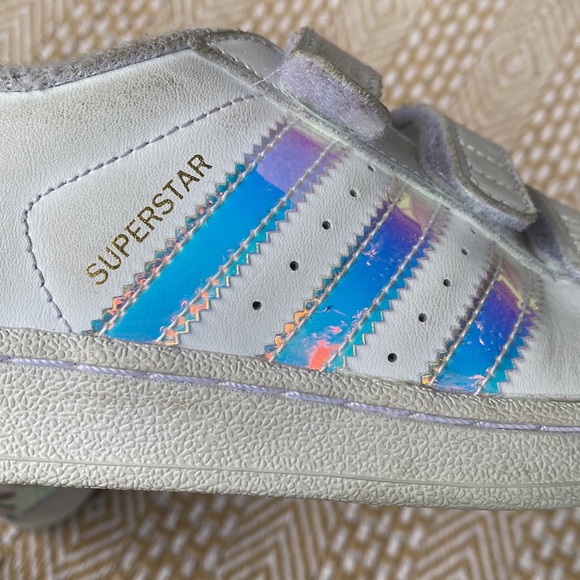 Adidas Superstar kids with Velcro - Picture 6 of 7